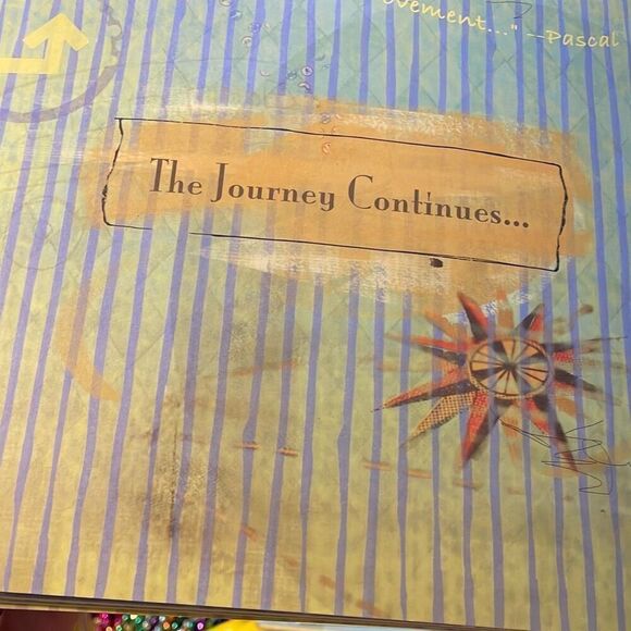 Markings by C.R. Gibson World Travels “Our Travels Through The Years” Journal Al - Picture 8 of 10